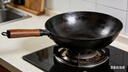 三禾0涂层炒锅无涂层不粘锅304钛不锈钢电磁炉通用炒菜锅32cmLC32S16 实拍图