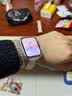 适用applewatch硅胶保护壳S11边框壳iwatchS10/se代半包软壳硬壳41mm/45mm苹果手表表带防摔 半包软壳-透明 iwatch 9/8/7【45mm表盘】 实拍图