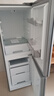美的（Midea）182L双开门两门小户型家用客厅租房宿舍冰箱可冷藏冷冻双温小巧不占地低音运行BCD-182M 实拍图