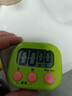 定时器开关计时器 厨房闹铃学生做题可爱倒计时提醒器 小学生儿童计时器烹饪厨房商用餐饮店 绿色 1个 实拍图