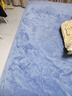 雅鹿·自由自在床单冬季加绒1.2/1.5x2米床牛奶绒被单毛绒双人单件180*230浅蓝 实拍图