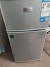 志高（CHIGO）小冰箱迷你小型家用冷藏冷冻两用宿舍出租房用双门办公室电冰箱节能省电 【一级能效】58L银色【三天约一度电】 实拍图