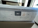 喜临门白骑士床垫国家补贴加厚进口乳胶护脊黄麻 独袋弹簧家用 白骑士plus+尼亚pro云雾米床架 1.8*2米 实拍图