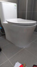 惠达（HUIDA）脲醛抗菌抽水马桶家用大冲力节水虹吸式坐便器白天鹅HDC6360NA 实拍图