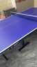 双鱼 乒乓球桌室内家用可折叠 移动带轮乒乓球台 JD200附网架赞商品 实拍图