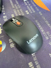 联想（Lenovo） 无线蓝牙双模鼠标 便携办公鼠标 人体工程学设计 适用台式机一体机笔记本平板 Howard黑色 实拍图
