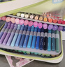 得力（deli）80色直液式丙烯马克笔软头高端布袋款大容量绘画笔叠色学生元旦树儿童水彩笔生日礼物玩具美育 实拍图