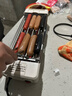 FRUNO全自动烤肠机台式家用迷你小型热狗机烤香肠机烤火腿肠机白领学生宿舍神器多功能早餐机 4管【烤肠架】 实拍图