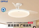 欧普照明（OPPLE）风扇灯吊扇灯多档调色LED照明Ra95北欧餐厅卧室吊灯冰风白 包安装 实拍图