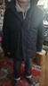 雪中飞鹅绒羽绒服男士短款脱卸帽加厚保暖休闲商务秋冬外套男装190 实拍图