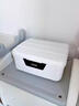 橱明星带锁密码箱隐私文件家用密码保险箱小型大容量贵重物品保管收纳盒 小号9L白色【三位密码+带隔层】 实拍图