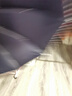 天堂 加大雨伞三折 晴雨两用商务伞经典格纹10骨大雨伞男女 藏青 实拍图