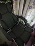 锦汐电脑椅办公椅子电竞椅家用人体工学椅老板椅主播靠背椅皮革转椅 黑色+4级杆+乳胶+脚踏【猫抓皮】 实拍图