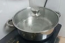 Debo德铂贝利304不锈钢汤锅煲汤炖煮熬粥汤奶锅28cm 实拍图