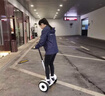 小米克煜号系列智能电动儿童平衡车3-6-12岁体感车10岁到15岁以上成年人超长续航体感代步滑板车九同款 8吋米白腿控 旗舰版APP+避震 实拍图