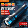 神火（SupFire）强光手电筒变焦超亮长续航穿天家用小型便携式军户外家专用应急灯 实拍图