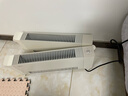 美的（Midea）踢脚线电取暖器 双擎取暖器 180°折叠电暖器电暖气片暖风机家用 遥控加湿安全防水全屋大面积升温 【180°可折叠】遥控款 实拍图