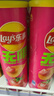 乐事（Lay's）无限薯片 鲜浓番茄味 104克*2罐 208克 休闲零食 膨化食品 实拍图