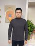简云【三季暖】羊毛蚕丝德绒发热半高领保暖内衣男上衣加绒秋衣打底衫 实拍图