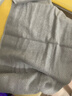 金号纯棉毛巾 A类全棉强吸水洗脸毛巾家用面巾 灰色1条68*33cm 实拍图