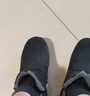 Pansy盼喜女鞋棉鞋保暖冬季羊毛短靴宽胖脚加绒舒适鞋4128 黑色 39 实拍图