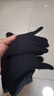 玖慕（JIUMU）纯羊毛保暖手套男冬季加厚针织毛线手套户外开车骑车防寒手套 实拍图
