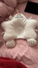 盟石（cute stone）定型枕头婴儿0-6个月睡圆头婴儿枕头0-1岁纠正偏头型新生儿童枕头 白蓝 【0-2岁】 10A抗菌-安抚固定柱 0-2岁宝宝定型枕头可机洗 实拍图