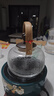 茶沿煮茶壶单壶玻璃烧水壶耐高温提梁壶明火泡茶水分离围炉养生花茶具 实拍图