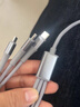 倍思充电线三合一数据线快充100W/88W一拖三头苹果Type-C安卓iPhone15/16/17华为mate70小米手机车载黑 实拍图