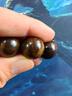 原木匠【推荐】金丝楠木手串 水波纹闪电纹龙胆纹阴沉木金丝楠手串乌木 (店长推荐)阴沉木暗影水波 20mm*12颗 实拍图