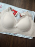 猫人无痕内衣女士无钢圈文胸大胸显小提拉聚拢上托防下垂薄粉底液胸罩 实拍图