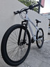 PHILLIPS菲利普山地车自行车男士女款学生青少年成人铝合金变速通勤车旗舰 蓝色：高碳钢车架+机械碟刹 24寸-24速【推荐：145-165cm】 实拍图