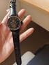 海鸥（SEAGULL）手表男自动机械表 日历周历月历镂空飞轮男士手表生日礼物1328黑 实拍图