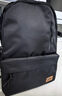 Lee潮流双肩包男高中大学生书包女休闲背包大容量旅行初中电脑包黑色 实拍图