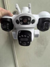 霸天安四镜头太阳能摄像头农村野外4g终身免流量室外看护远程监控器家用360度全彩高清夜视户外免插电 实拍图