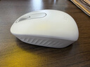罗技（Logitech）M196 无线蓝牙鼠标 办公鼠标 笔记本商务办公家用 小巧便携 对称手型 珍珠白 实拍图