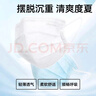 振德一次性医用外科口罩白色成人儿童冬季保暖防粉尘雾霾过敏 300只 实拍图