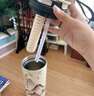 万家全316不锈钢国风保温杯子大容量吸管咖啡茶杯便携茶水分离水杯礼物 黑白水墨 实拍图