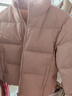 优衣库童装男童女童蓬松羽绒茄克外套夹克羽绒服478148 10 水粉色 130 实拍图