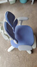 护童（Totguard）儿童学习椅可调节升降学生正姿四背坐姿椅 G985_奇思蓝 带脚踏 实拍图