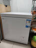 奥克斯（AUX）小冰柜家用小型冷藏柜冷冻柜两用冰柜小型租房家用小冰箱小型冷柜 铜管/148升级/可囤100斤肉/减霜80% 56L 实拍图