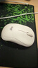 罗技（Logitech）M221 轻音鼠标 无线鼠标 办公鼠标 对称鼠标 带无线微型接收器 米白色 实拍图
