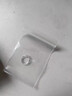 黛若铂金耳骨钉女PT990白金养耳洞甜酷高级感独特耳圈耳环睡觉免摘男 [单只]6m小号(约0.17g 薄耳垂) 实拍图