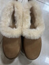 UGG秋季女士舒适茸茸毛鞋领厚底圆头休闲懒人毛毛鞋 1166733 CHE | 栗色 37 鞋款偏小，建议拍大一码 实拍图