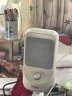 海尔（Haier）取暖器家用暖风机台式电暖器节能省电暖气机小型烤火炉浴室热风机卧室电暖风办公室轻音小太阳 【台式巨热暖流】机械款HN1507 实拍图