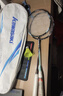 川崎（KAWASAKI）羽毛球拍超轻碳素中杆对拍KD-1pro蓝紫（已穿线+6球+手胶+拍包） 实拍图