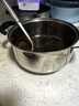 爱仕达（ASD）汤锅304不锈钢蒸汤锅 炖煮锅复底小汤锅22CM燃气电磁炉通用奶锅B1 实拍图