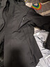 回力冲锋衣男女三合一户外防风防水登山服抓绒衣可拆卸夹克外套黑色 实拍图