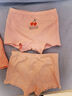 浪莎（LangSha）儿童内裤女童内裤纯棉学生宝宝舒适内裤女孩条装6条装卡通图案140 实拍图