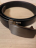 ELLE HOMME法国品牌男士皮带男真皮自动扣牛皮裤腰带生日情人节礼物送男友 【专柜礼盒】902179/质感枪色 115cm -130cm默认发出（可修剪） 实拍图